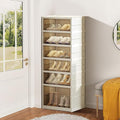 ELPHECO 6 Tier 12 Pairs Foldable Shoe Rack Shoe Organizer by ELPHECOUSA