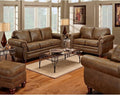 American Furniture Classics Sedona 4-Piece Microfiber Sofa Set in Brown by American+Furniture+Classics