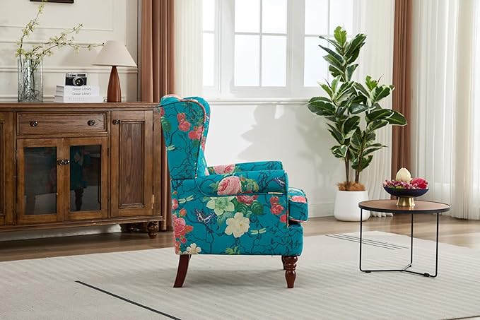 Ball & Cast Modern Accent Chair, Comfy Upholstered Armchair - Image 5