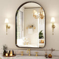 38"x26" Arched Bathroom Mirror by EASLY
