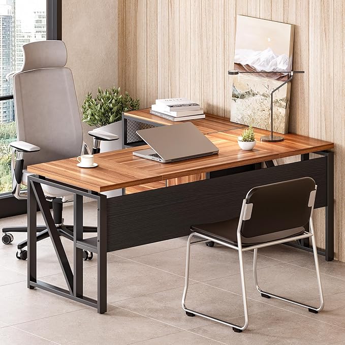 LITTLE TREE 63-Inch Office Desk - Image 3