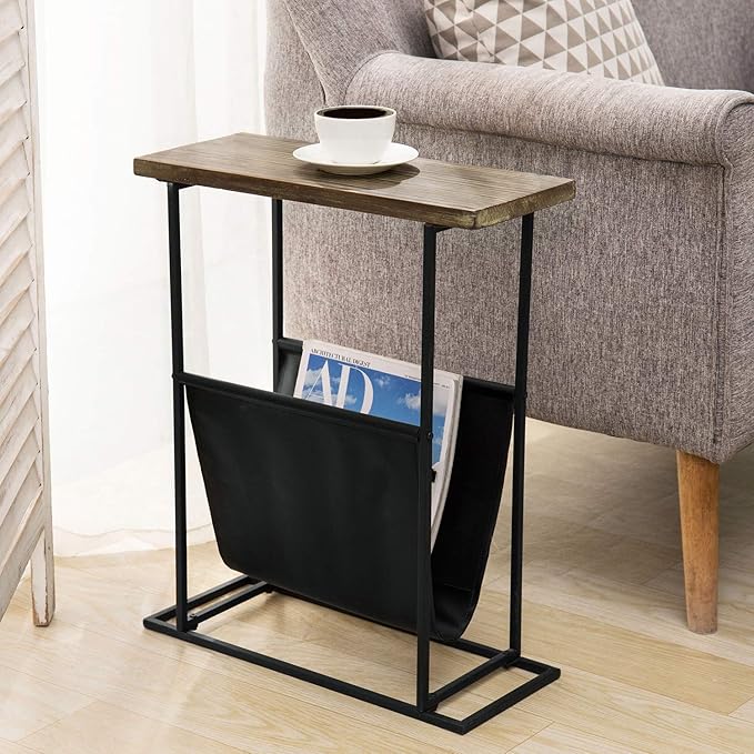 MyGift 21-Inch Modern Narrow Living Room End Table - Image 2
