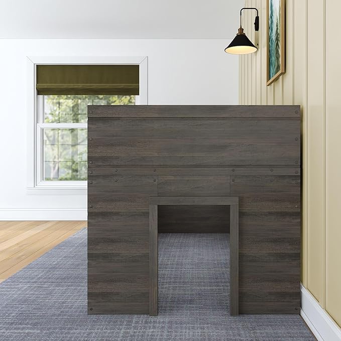 Max & Lily Modern Farmhouse Twin Low Loft Bed - Image 6