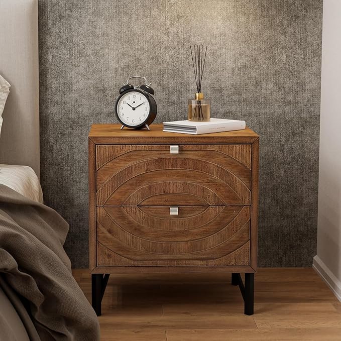 COSIEST Vintage Nightstand - Image 3
