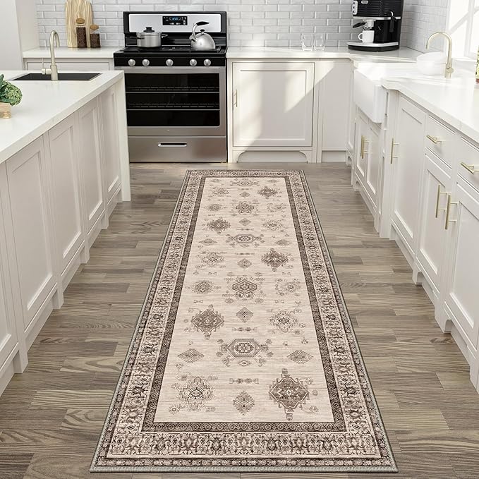 2X5 Area Rugs Machine Washable Rugs by BESBLEE