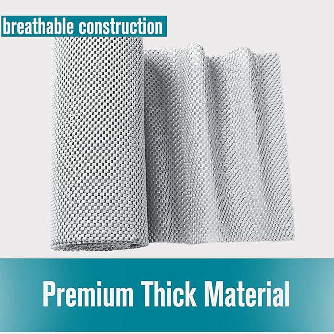 Shelf and Drawer Liner, Non-Adhesive Non Slip and Grip Durable Clean Pad Full - Image 7