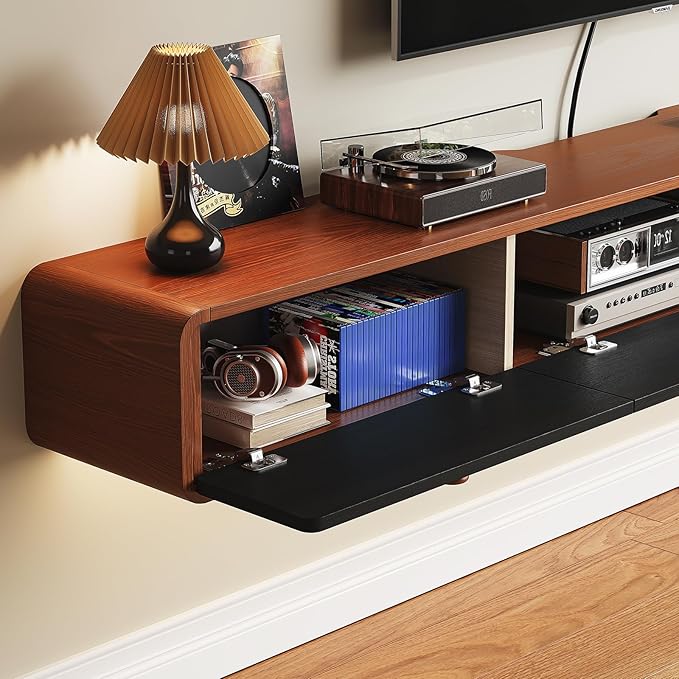 Minimalist 55'' Floating TV Stand - Image 5