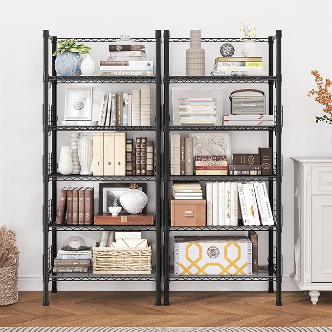 Metal Storage Rack, Storage Organizer Shelves - Image 4