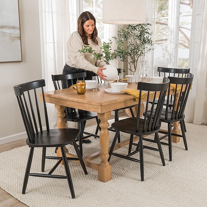 Bush Furniture Rectangular Dining Table Set - Image 3