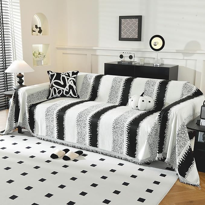 LUFEIJIASHI Boho Couch Covers for Sofa Non Slip Sofa Covers Washable Couch by LUFEIJIASHI