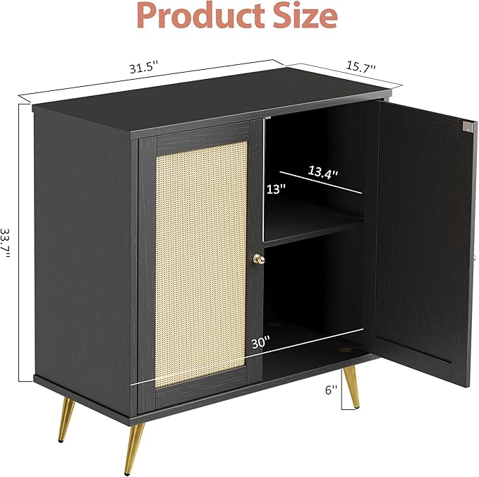 Shintenchi Rattan Buffet Cabinet - Image 2