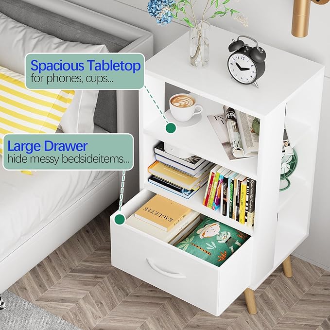 Night Stand, Nursery Side Table - Image 7