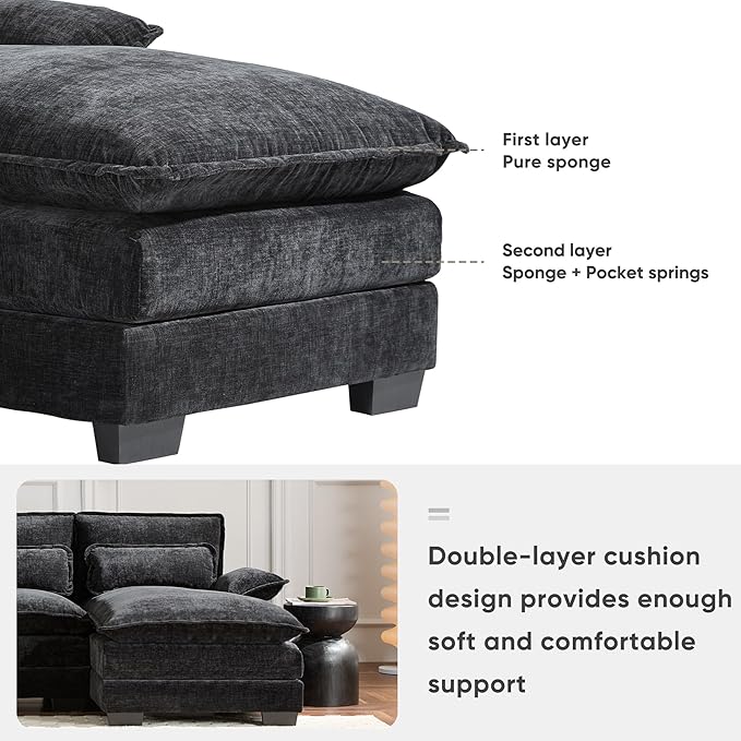 Merax Modern Sectional Sofa - Image 7