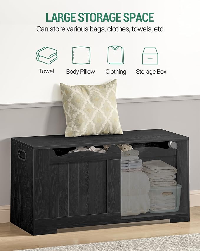 39.4" Storage Chest, Storage Bench Trunk - Image 7