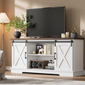 CABIHOME Farmhouse Tv Stand for 65 Inches TVs, Entertainment Center by CABIHOME
