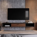 70'' Floating TV Stand, Wall Mounted TV Console, Floating TV Cabinet, Under TV by Unknown