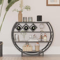 Demilune Console Table Industrial Entryway Table by APEPRO
