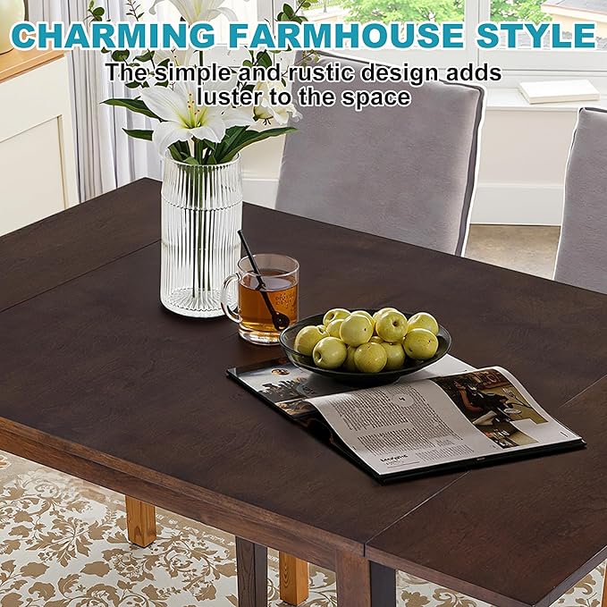 29"- 45" Extendable Dining Table - Image 7