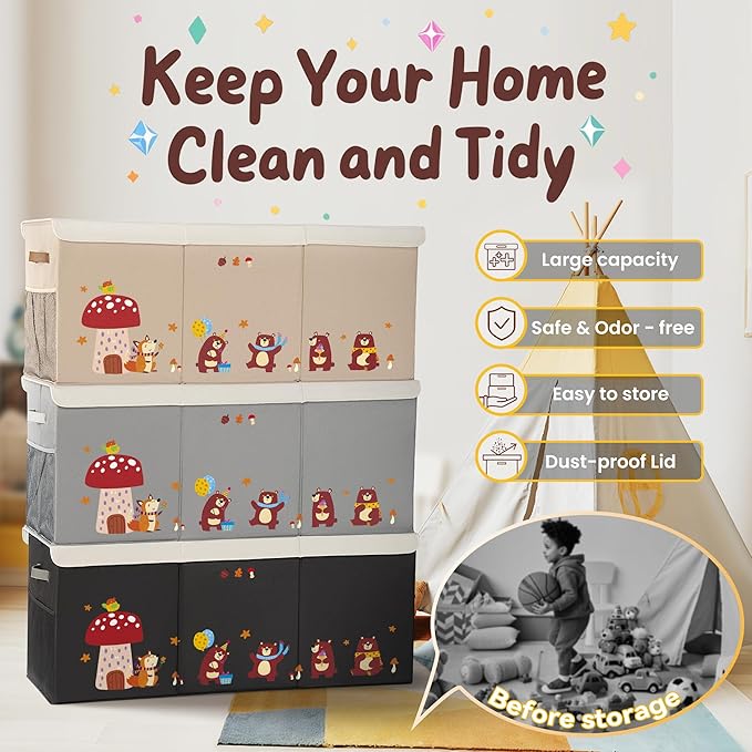 120L Large Toy Storage Box - Image 6