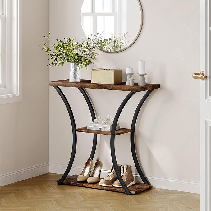 Hoctieon 3 Tier Console Table by Hoctieon