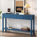 Ball & Cast 60“ Contemporary 4 Drawers Console Table, Long Narrow Entryway-Table by BallCast
