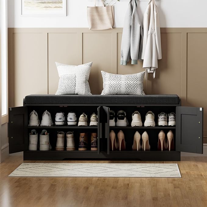 2-Tier Storage Bench, Shoe Bench - Image 4