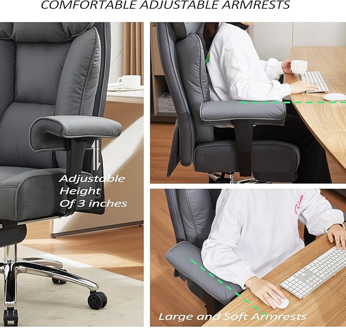 Efomao Big and Tall Office Chair 450LBS - Image 5