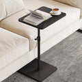 NiHome Minimalist Height Adjustable End Table, 360° Rotatable Sofa Armrest Side by NiHome