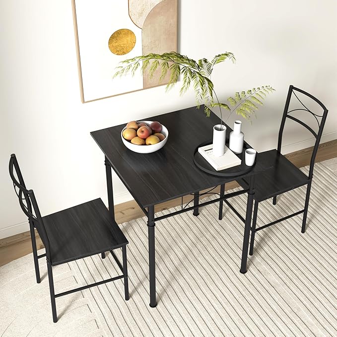 JOIN IRON 3-Piece Kitchen Dining Room Table Set - Image 5