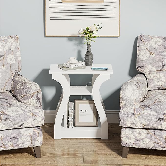 End Tables Living Room, Nightstand - Image 3