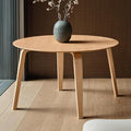 Acanva 47" Small Round Dining Table by acanva