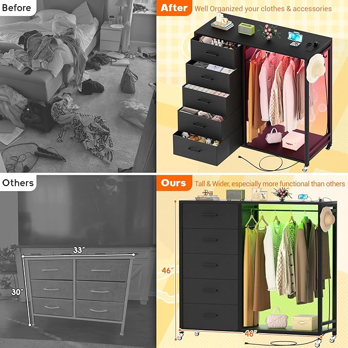 Cyclysio Dresser for Bedroom - Image 8
