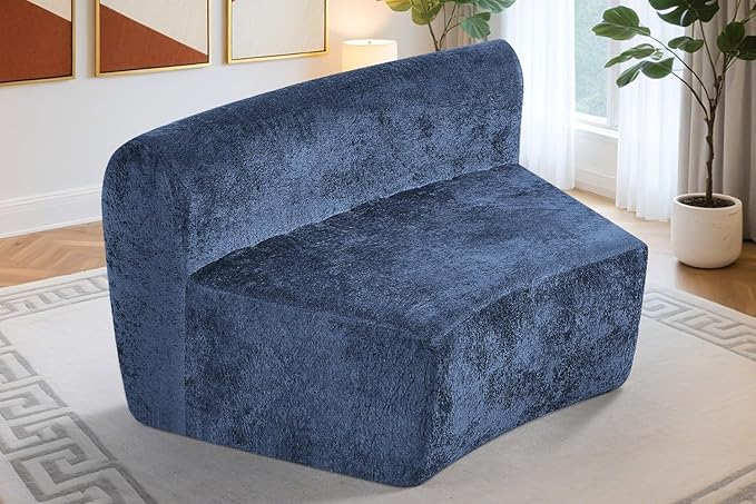Homguava Modular Sectional Sofa, Memory Foam Couch Single Sofa Chair - Image 3