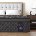 Twin Mattress, 10 Inch Hybrid Mattresses Euro Top Medium Firm by VISCOUNTESS
