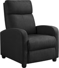 Yaheetech Fabric Recliner Chair Sofa Ergonomic Adjustable Single Sofa by Yaheetech