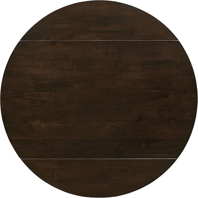 Coaster Home Furnishings 3-Piece Round Wood Dining Room Set Drop Leaf Extension - Image 11