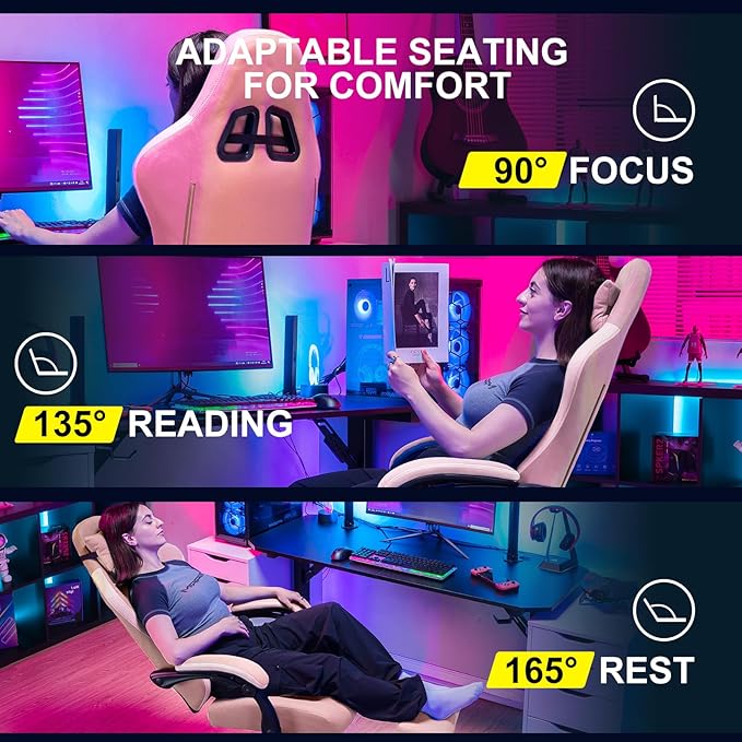 GTPLAYER Gaming Chair, Computer Office Chair - Image 4