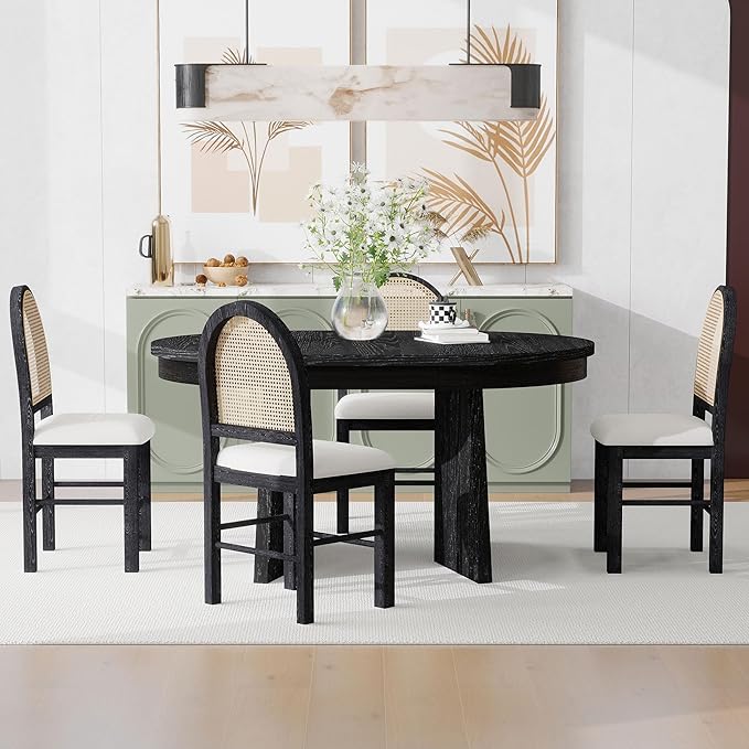 Ball & Cast Retro 5 Pieces Dining Table Set - Image 5