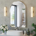 Brightify Arched Mirror, Arched Wall Mirror, 26 x 38 Inch Silver Arch Mirror by Brightify