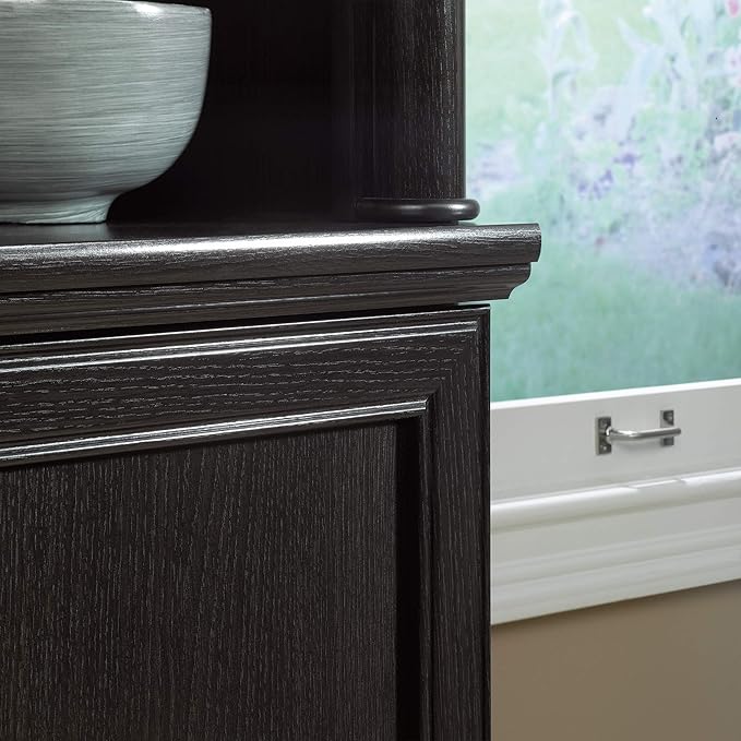 Sauder Palladia Library with Doors/Book Shelf, L: 29.37" x W: 13.90" x H: 71.85" - Image 5