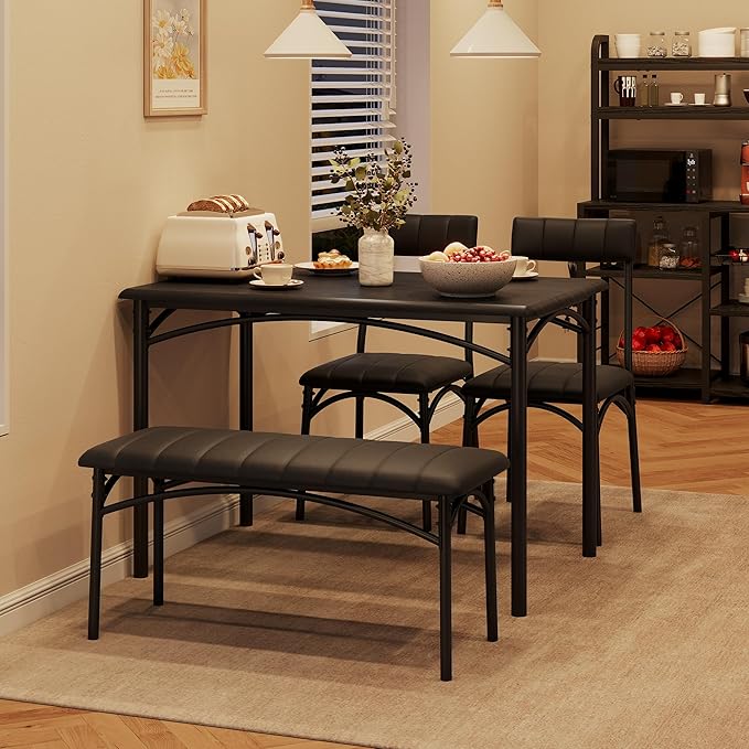 Garvee Dining Table Set for 4, Kitchen Table - Image 4