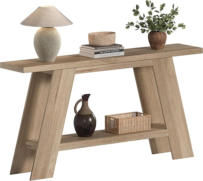 Treocho 63 Inch Long Farmhouse Console Tables - Image 9