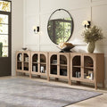 Nathan James Mason Modern Farmhouse TV Stand, Free Standing Accent Sideboard by NathanJames