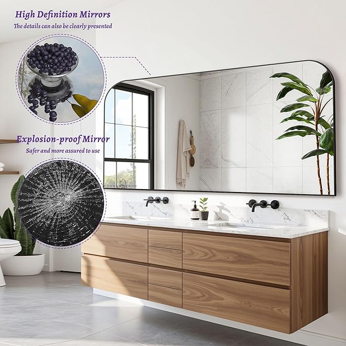 Bathroom Mirror, Wall Mirrors, Bathroom Vanity Mirror - Image 5