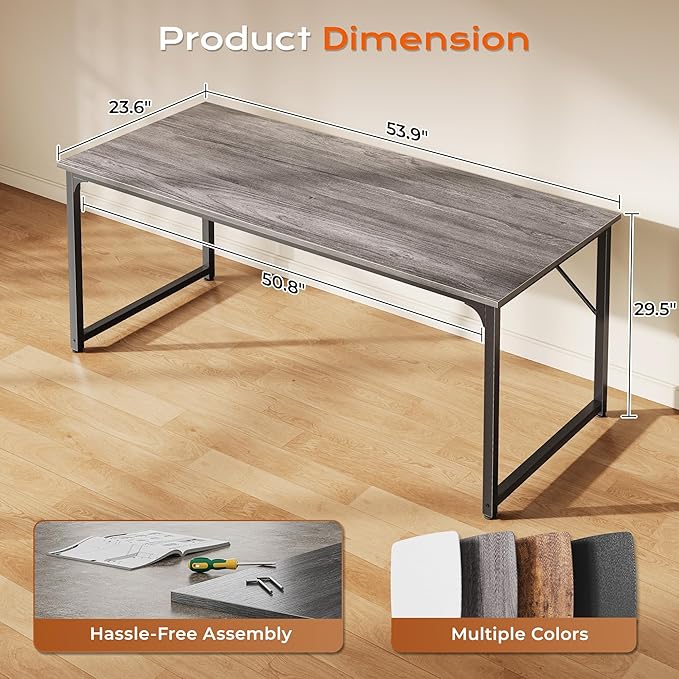 PRAISUN 54 X 24 Inch Computer Desk - Image 2