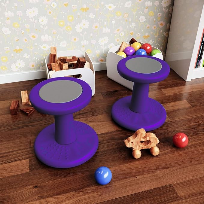 ActiveChairs Kids Wobble Stool, Flexible Preschool & Elementary Classroom - Image 2