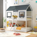 Ball & Cast Twin Over Twin Size Playhouse Bunk Bed by BallCast