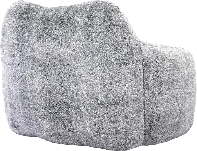 Furniliving Bean Bag Chair, Giant Bean Bag Chair Stuffed Floor Sofa - Image 9