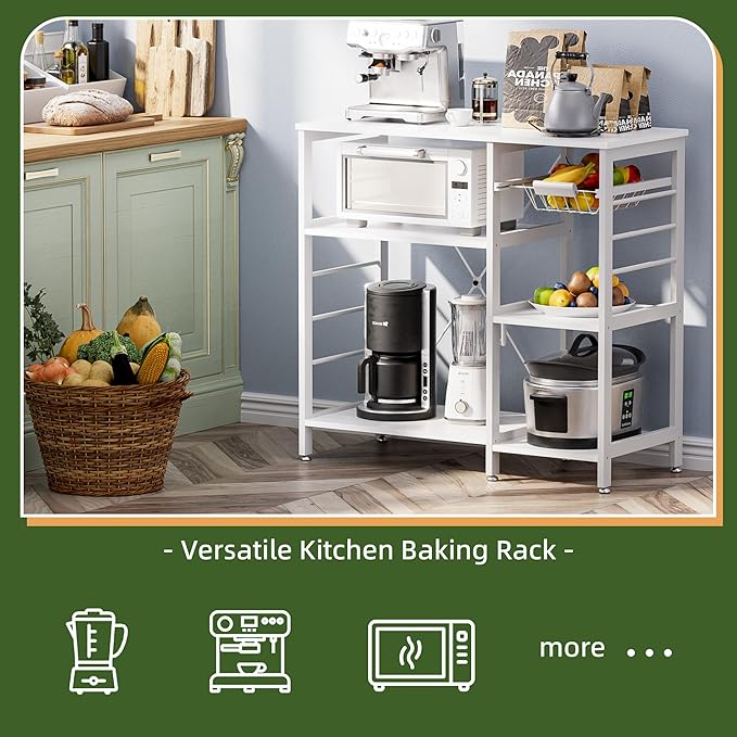 Baker’s Rack, Microwave Oven Stand - Image 3