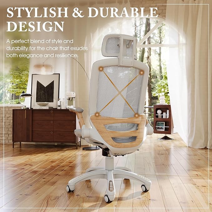 GABRYLLY Ergonomic Office Chair, High Back Home Desk Chair - Image 6